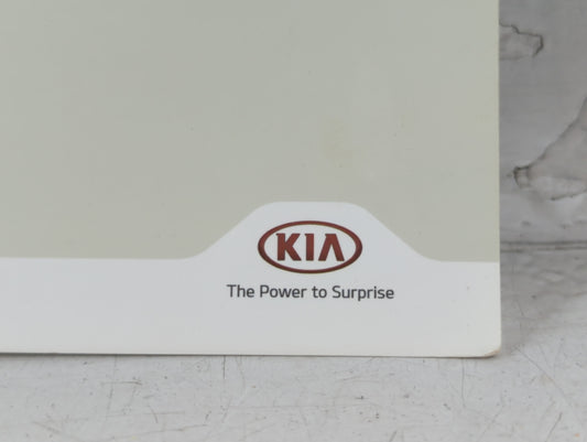 2015 Kia Cadenza Owners Manual Book Guide P/N:F3RO-EU47D OEM Used Auto Parts