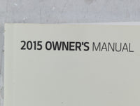 2015 Kia Cadenza Owners Manual Book Guide P/N:F3RO-EU47D OEM Used Auto Parts