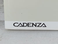 2015 Kia Cadenza Owners Manual Book Guide P/N:F3RO-EU47D OEM Used Auto Parts