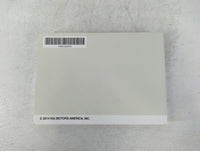 2015 Kia Cadenza Owners Manual Book Guide P/N:F3RO-EU47D OEM Used Auto Parts