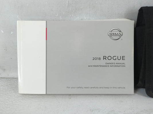 2018 Nissan Rogue Owners Manual Book Guide P/N:OM18EA 0T32U0 OEM Used Auto Parts