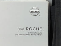 2018 Nissan Rogue Owners Manual Book Guide P/N:OM18EA 0T32U0 OEM Used Auto Parts