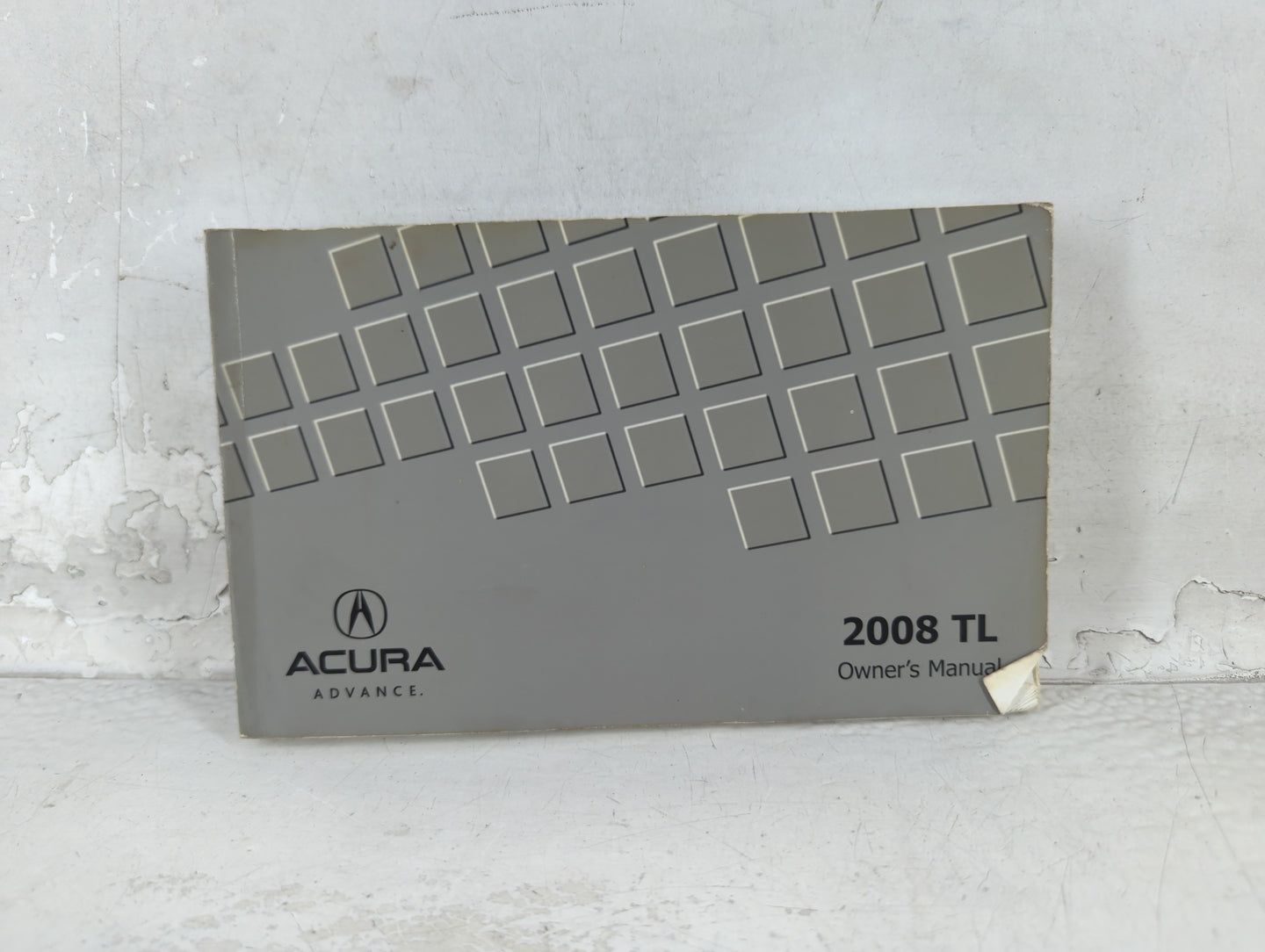 2008 Acura Tl Owners Manual Book Guide P/N:31SEP640 00X31-SEP-6401 OEM Used Auto Parts - Oemusedautoparts1.com