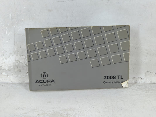 2008 Acura Tl Owners Manual Book Guide P/N:31SEP640 00X31-SEP-6401 OEM Used Auto Parts