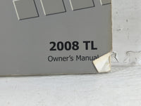 2008 Acura Tl Owners Manual Book Guide P/N:31SEP640 00X31-SEP-6401 OEM Used Auto Parts - Oemusedautoparts1.com