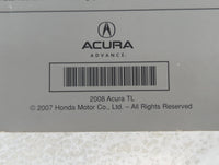 2008 Acura Tl Owners Manual Book Guide P/N:31SEP640 00X31-SEP-6401 OEM Used Auto Parts - Oemusedautoparts1.com