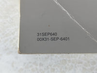 2008 Acura Tl Owners Manual Book Guide P/N:31SEP640 00X31-SEP-6401 OEM Used Auto Parts - Oemusedautoparts1.com