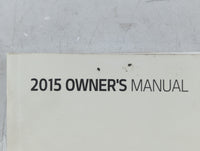 2015 Kia Soul Owners Manual Book Guide P/N:FB2O-EU4NG OEM Used Auto Parts