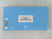 2009 Chrysler Town & Country Owners Manual Book Guide P/N:81-026-0917 OEM Used Auto Parts