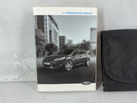 2013 Ford Focus Owners Manual Book Guide P/N:DM5J 19A321 AB OEM Used Auto Parts
