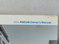 2014 Ford Focus Owners Manual Book Guide P/N:EM5J 19A321 AA OEM Used Auto Parts