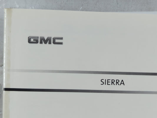 2006 Gmc Sierra Owners Manual Book Guide P/N:06SIERRA B OEM Used Auto Parts
