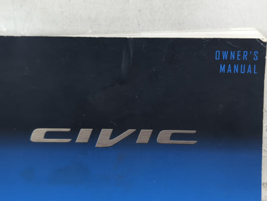 2014 Honda Civic Owners Manual Book Guide P/N:00X31-TS8-6200 31TS8620 OEM Used Auto Parts