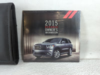 2015 Dodge Durango Owners Manual Book Guide P/N:15WD01-926-AA OEM Used Auto Parts