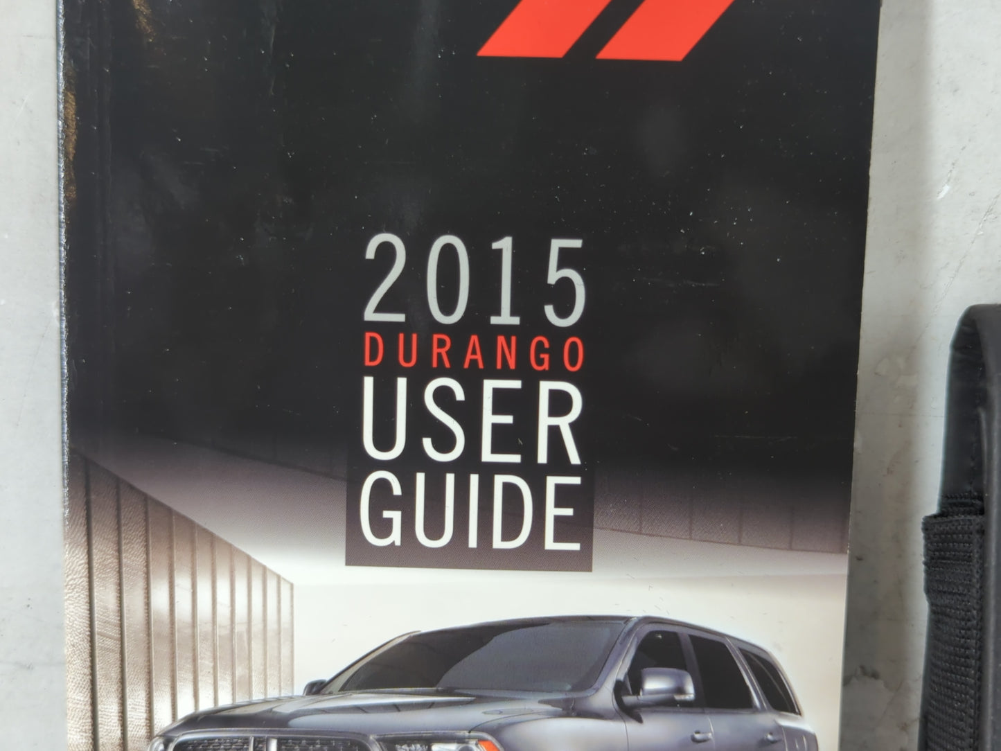 2015 Dodge Durango Owners Manual Book Guide P/N:15WD01-926-AA OEM Used Auto Parts