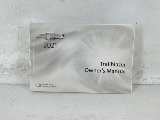 2021 Chevrolet Trailblazer Owners Manual Book Guide P/N:84401923 OEM Used Auto Parts