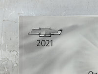 2021 Chevrolet Trailblazer Owners Manual Book Guide P/N:84401923 OEM Used Auto Parts