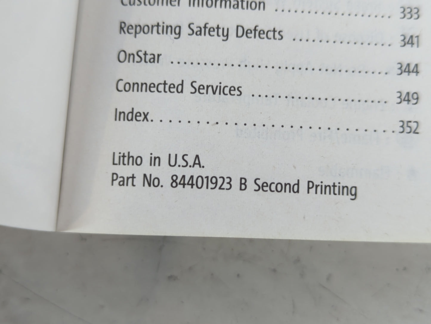 2021 Chevrolet Trailblazer Owners Manual Book Guide P/N:84401923 OEM Used Auto Parts