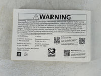 2021 Chevrolet Trailblazer Owners Manual Book Guide P/N:84401923 OEM Used Auto Parts