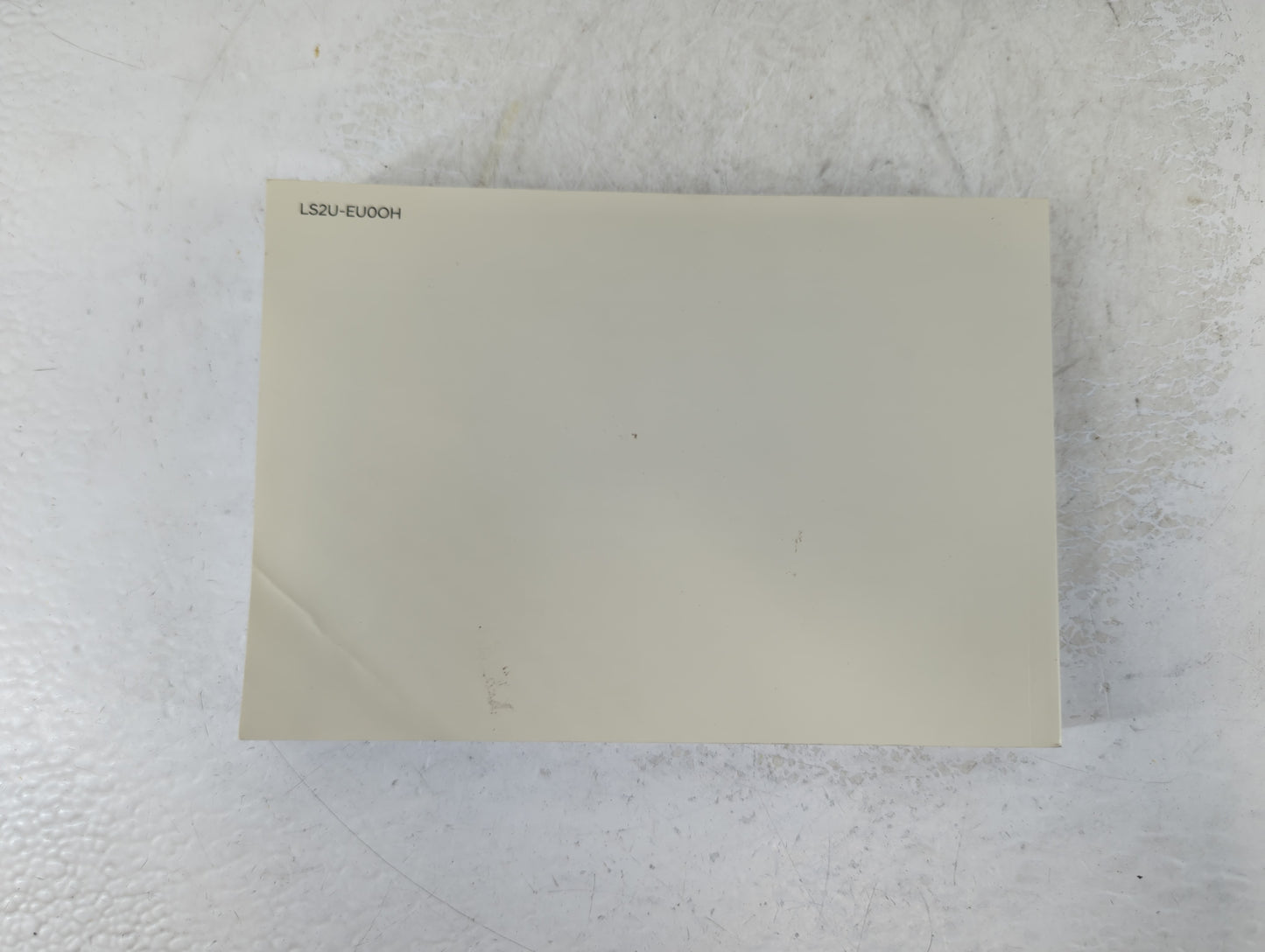 2020 Hyundai Santa Fe Owners Manual Book Guide P/N:LS2U-EU0OH OEM Used Auto Parts