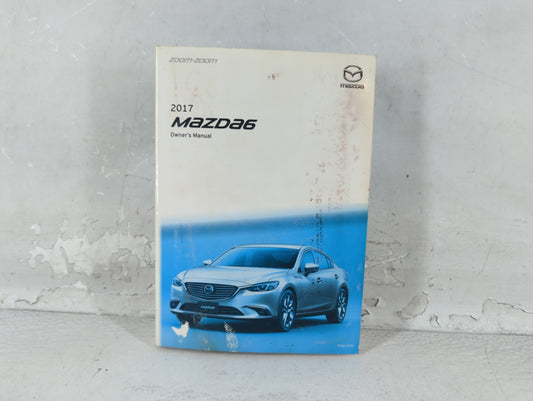 2017 Mazda 6 Owners Manual Book Guide P/N:8FH2-EA-16F 9999-95-078C-17 OEM Used Auto Parts