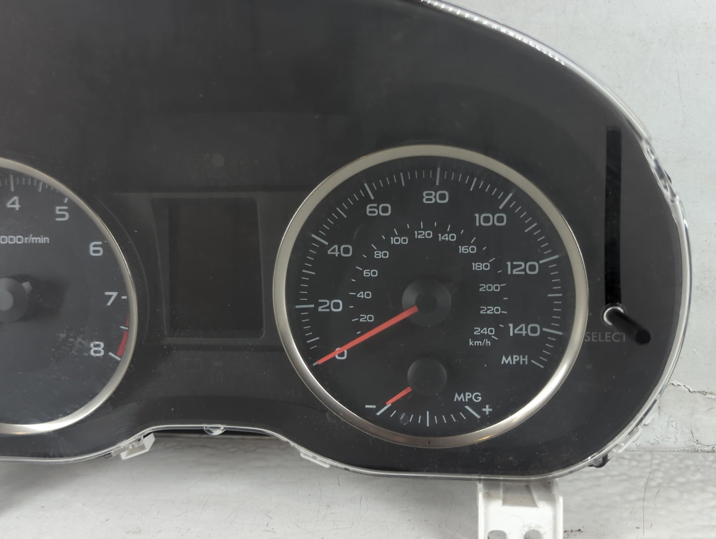 2016 Subaru Xv Instrument Cluster Speedometer Gauges P/N:85004FJ170 Fits OEM Used Auto Parts - Oemusedautoparts1.com