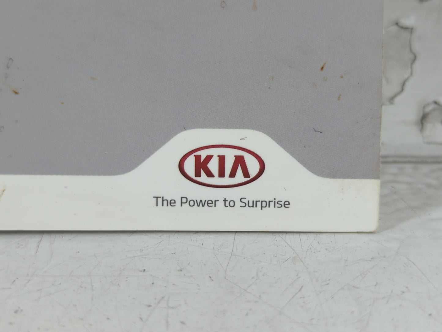 2016 Kia Optima Owners Manual Book Guide P/N:GDG5-EU5DB OEM Used Auto Parts