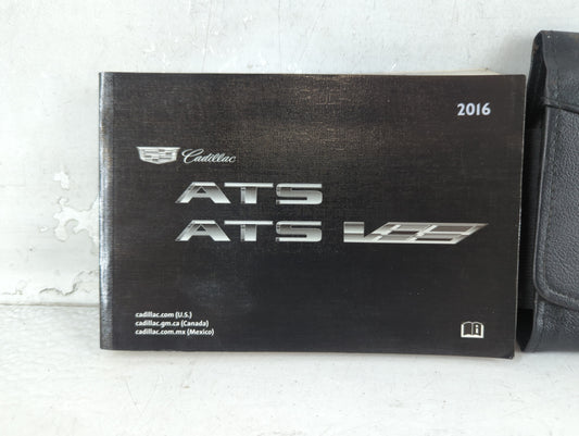2016 Cadillac Ats Owners Manual Book Guide P/N:22990231 A OEM Used Auto Parts