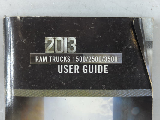 2013 Dodge Ram 1500 Owners Manual Book Guide P/N:13D241-926-AA OEM Used Auto Parts
