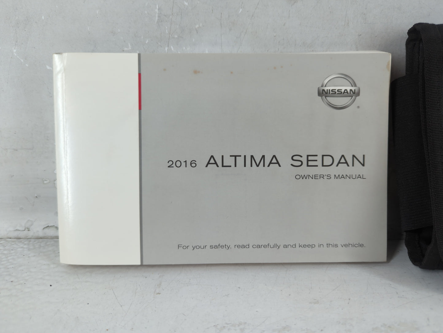 2016 Nissan Altima Owners Manual Book Guide P/N:OM16EA 0L33U0 OEM Used Auto Parts