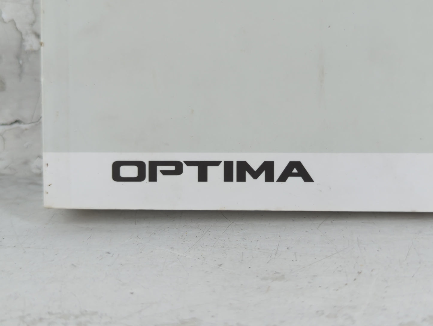 2015 Kia Optima Owners Manual Book Guide P/N:A4C0-EU44A OEM Used Auto Parts