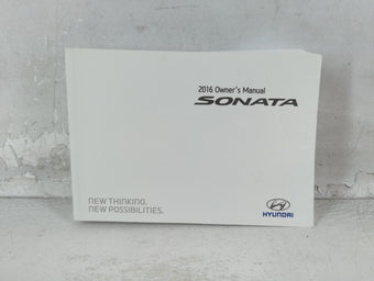 compare product 2016 Hyundai Sonata Owners Manual Book Guide P/N:GC10-EU59A OEM Used Auto Parts