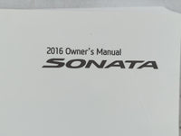 2016 Hyundai Sonata Owners Manual Book Guide P/N:GC10-EU59A OEM Used Auto Parts