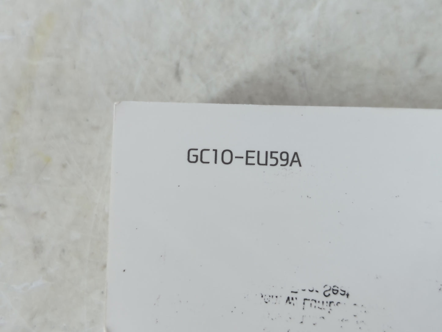 2016 Hyundai Sonata Owners Manual Book Guide P/N:GC10-EU59A OEM Used Auto Parts