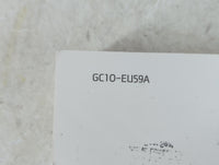 2016 Hyundai Sonata Owners Manual Book Guide P/N:GC10-EU59A OEM Used Auto Parts