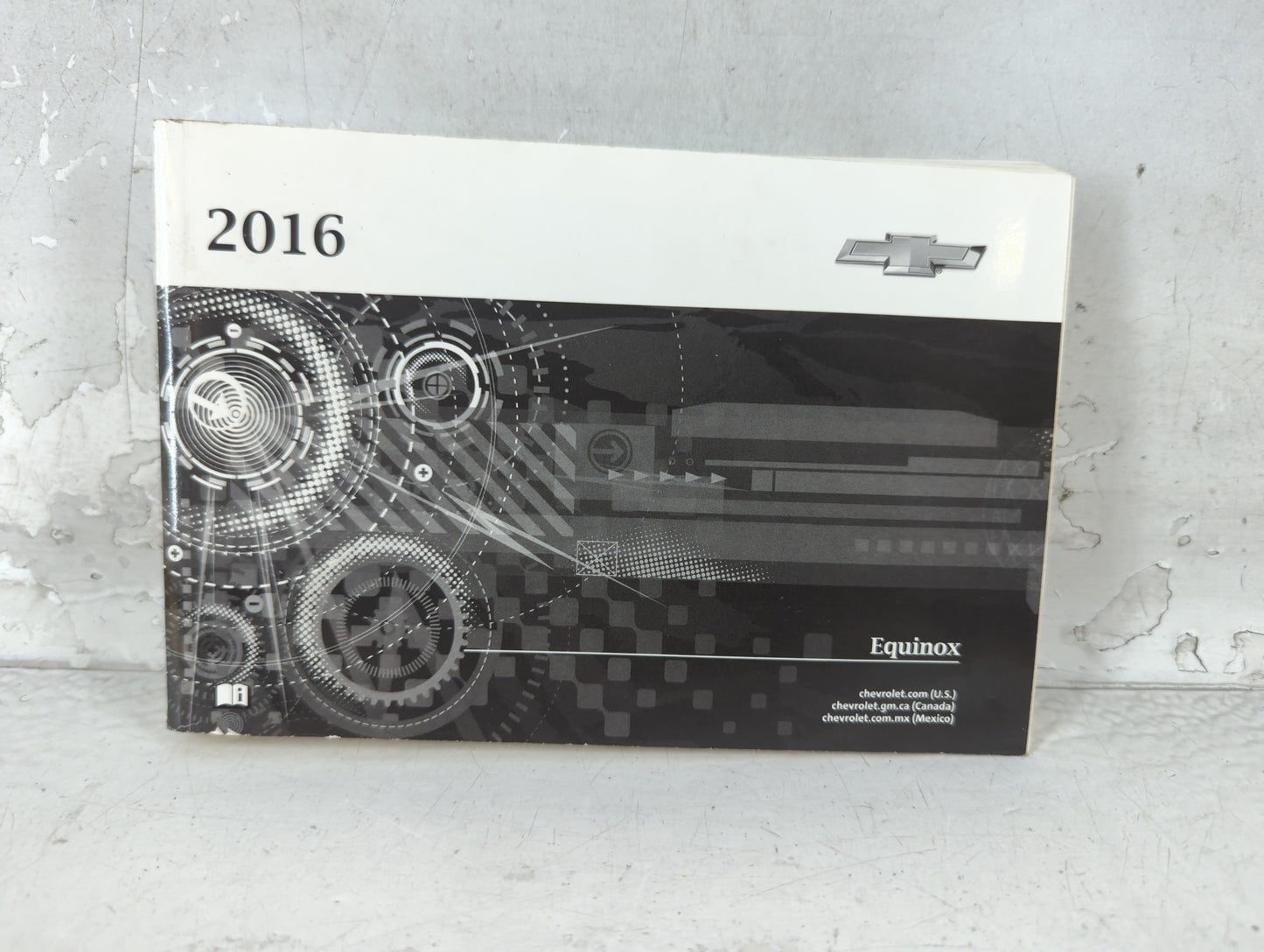 2016 Chevrolet Equinox Owners Manual Book Guide P/N:23170178 OEM Used Auto Parts