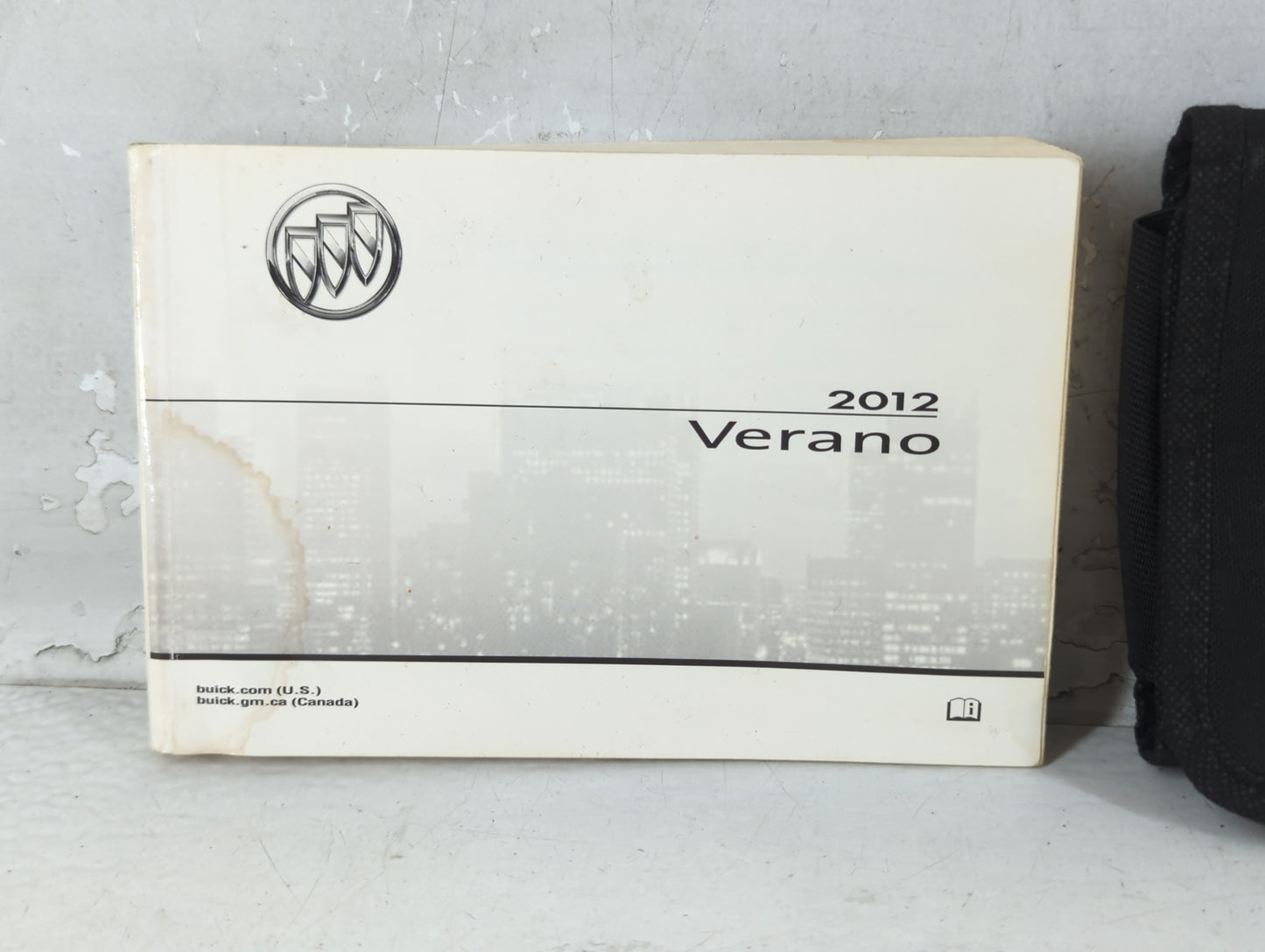 2012 Buick Verano Owners Manual Book Guide P/N:20916303 OEM Used Auto Parts