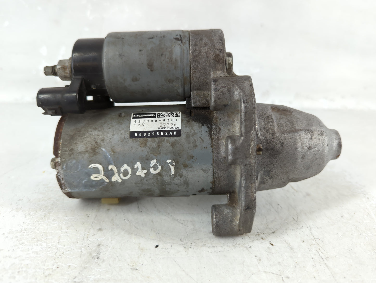 2017-2020 Chrysler Pacifica Car Starter Motor Solenoid OEM P/N:428000-9301 56029852AB Fits Fits 2017 2018 2019 2020 2022 OEM Used Auto Parts - Oemusedautoparts1.com
