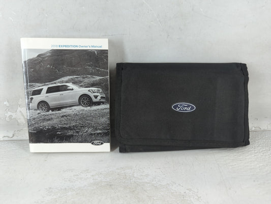 2018 Ford Expedition Owners Manual Book Guide P/N:JL1J 19A321 AC OEM Used Auto Parts