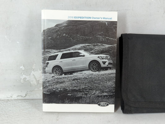 2018 Ford Expedition Owners Manual Book Guide P/N:JL1J 19A321 AC OEM Used Auto Parts