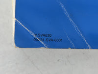 2009 Honda Civic Owners Manual Book Guide P/N:31SVA630 00X31-SVA-6301 OEM Used Auto Parts