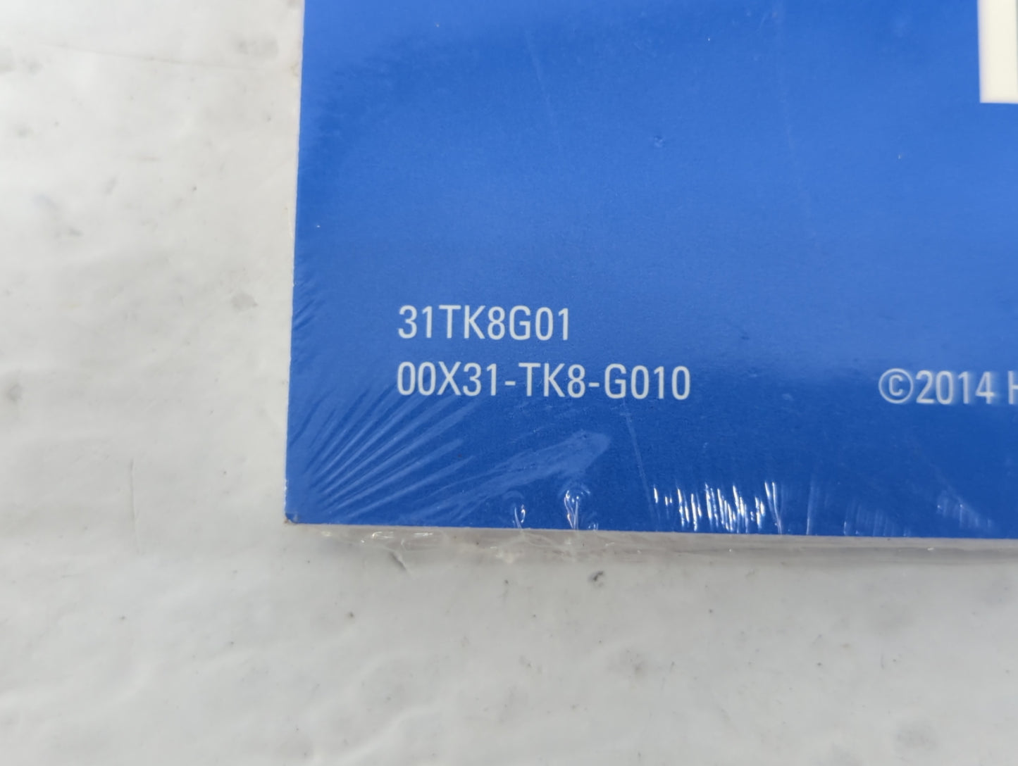 2015 Honda Odyssey Owners Manual Book Guide P/N:31TK8G01 00X31-TK8-G010 OEM Used Auto Parts