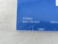 2015 Honda Odyssey Owners Manual Book Guide P/N:31TK8G01 00X31-TK8-G010 OEM Used Auto Parts