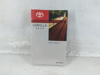 compare product 2019 Toyota Corolla Owners Manual Book Guide P/N:01999-02535 OEM Used Auto Parts
