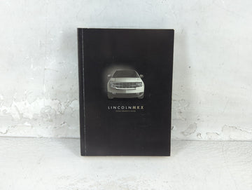 2008 Lincoln Mkx Owners Manual Book Guide P/N:8A1J 19A321 AA OEM Used Auto Parts - Oemusedautoparts1.com