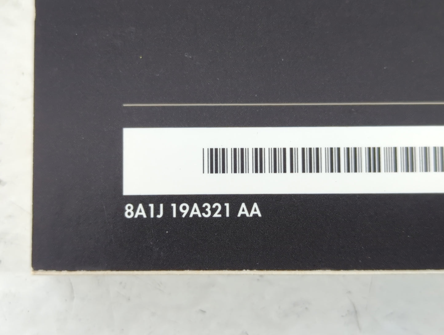 2008 Lincoln Mkx Owners Manual Book Guide P/N:8A1J 19A321 AA OEM Used Auto Parts