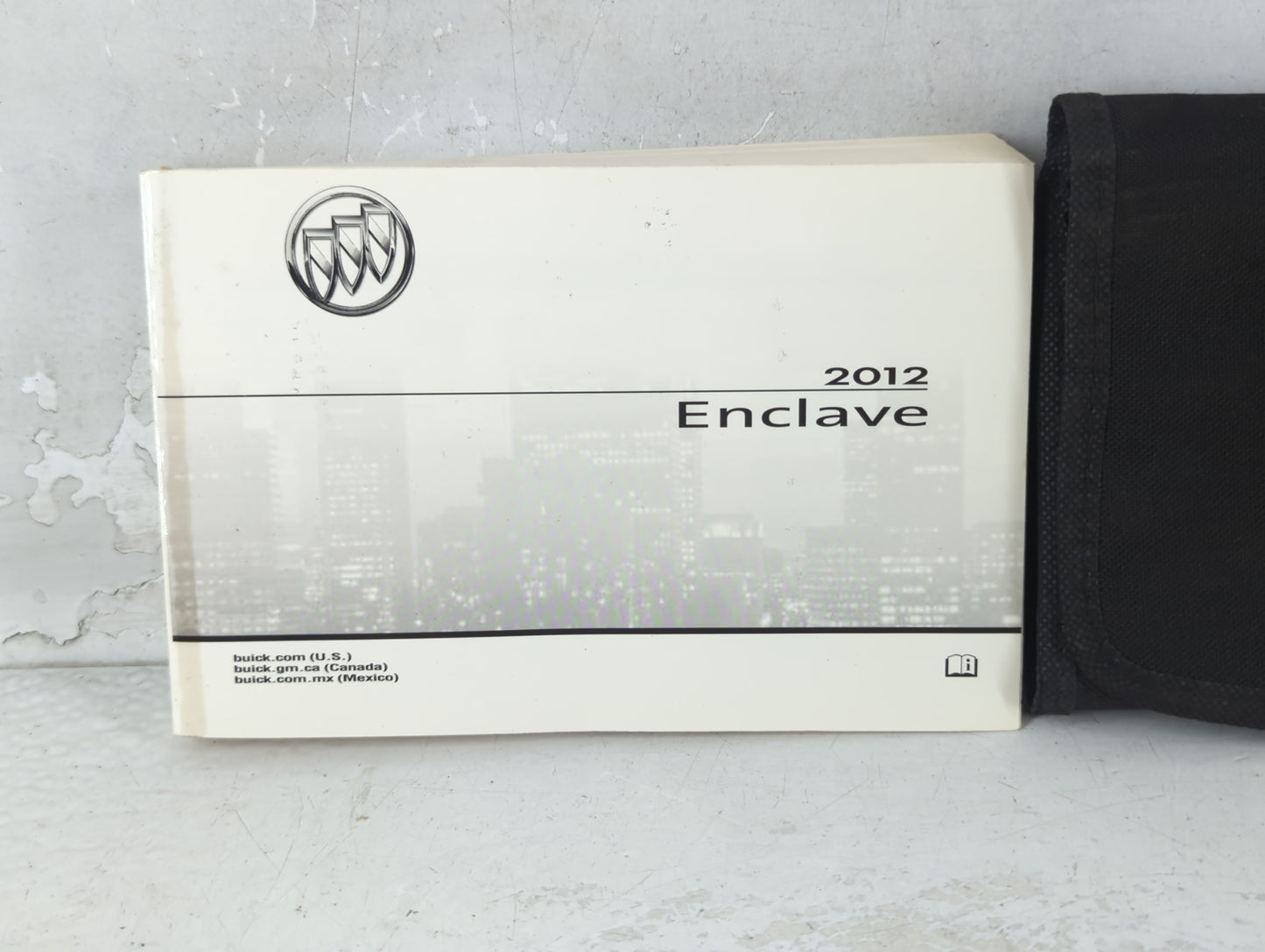 2012 Buick Enclave Owners Manual Book Guide P/N:20906533 A OEM Used Auto Parts