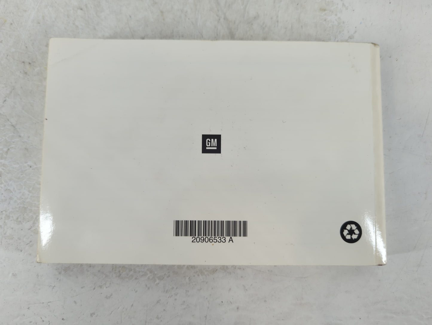 2012 Buick Enclave Owners Manual Book Guide P/N:20906533 A OEM Used Auto Parts