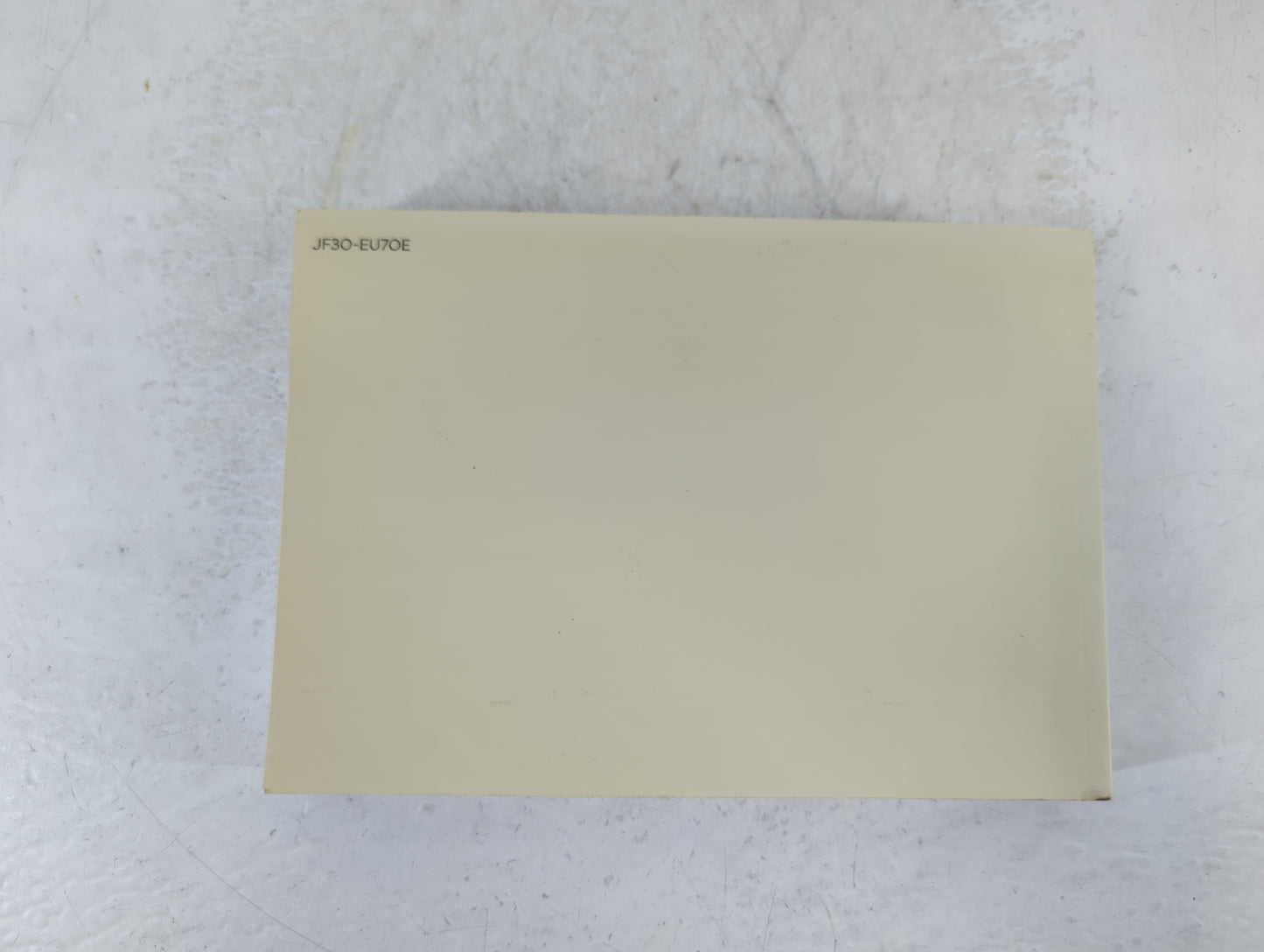 2018 Hyundai Elantra Owners Manual Book Guide P/N:JF3O-EU7OE OEM Used Auto Parts