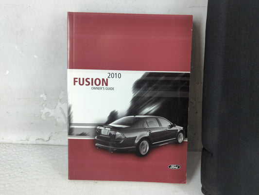 2010 Ford Fusion Owners Manual Book Guide P/N:AE5J 19A321 AB OEM Used Auto Parts